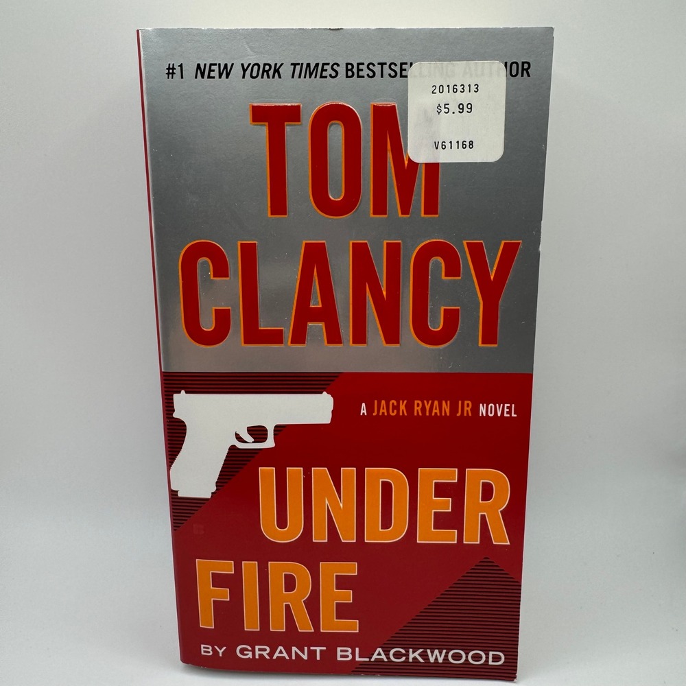 Tom Clancy Under Fire A Jack Ryan Jr Novel By Grant Blackwood Paperback Book